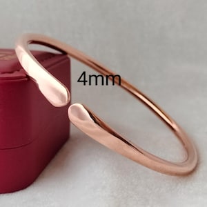Hammered Copper Bangle Bracelet | Pure Copper Bracelet | Solid Copper Bracelet | Healing Copper Bangle | Bridesmaids Gift | Bulk Gifts