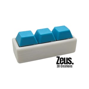 Triple key Mechanical keyboard fidget clicker | keycap clicker | fidget