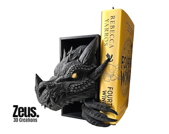 Dragon Head Book Nook | Fantasy Book Lover Gift