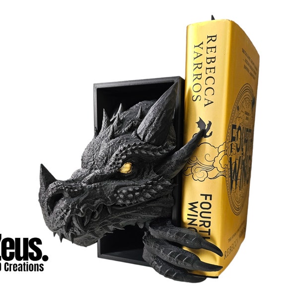 Dragon Book Nook | Book Lovers | Book holder | fourth wing, iron flame inspired | book lover gift | reading nook décor