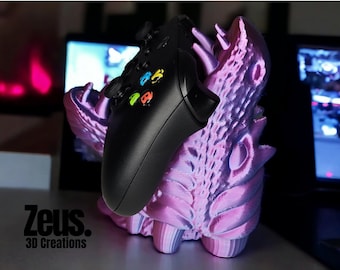 3D Printed Dragon Controller Stand: Fantasy Gaming Decor