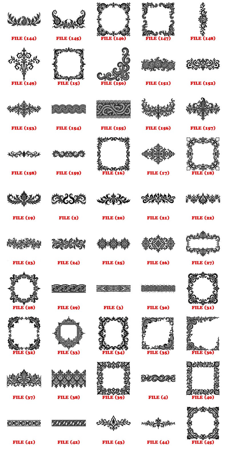 Mocking Hand Symbols Laser Engrave SVG Bundle, Hand Gesture Cut Files ...