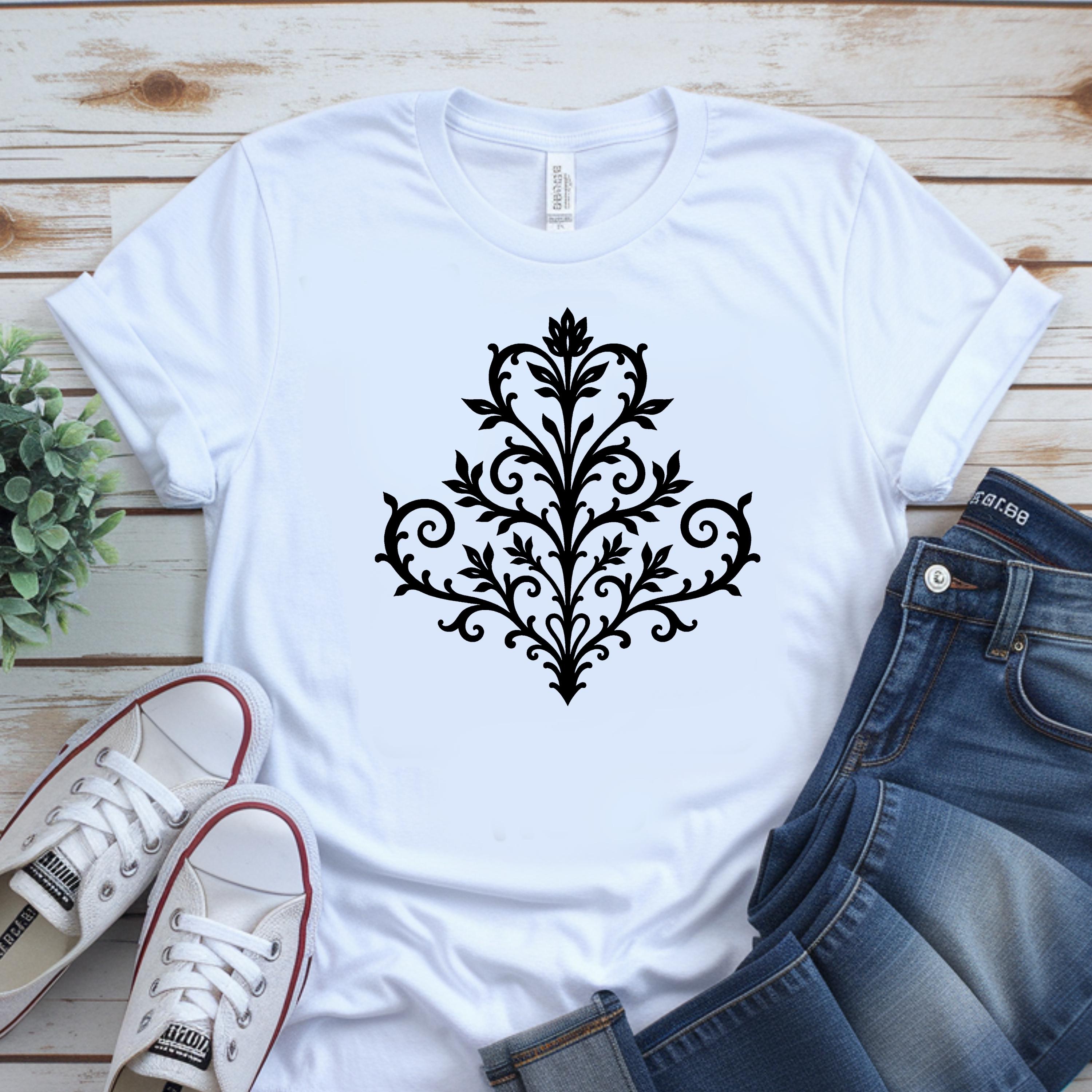 Floral Filigree Seamless Pattern Bundle (svg, Png, Pdf, Dxf) - Etsy