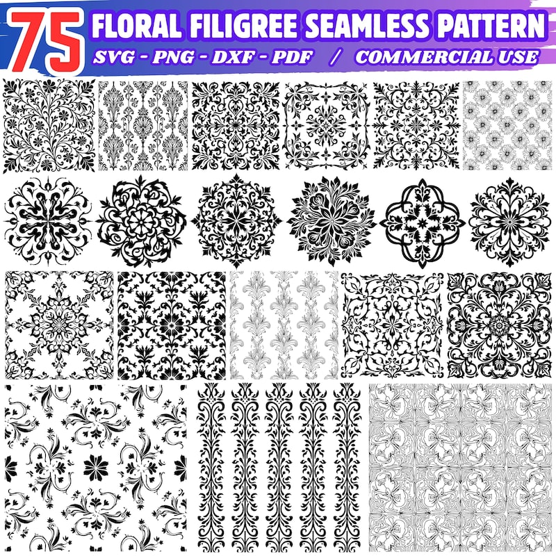 Filigree Pattern - Etsy