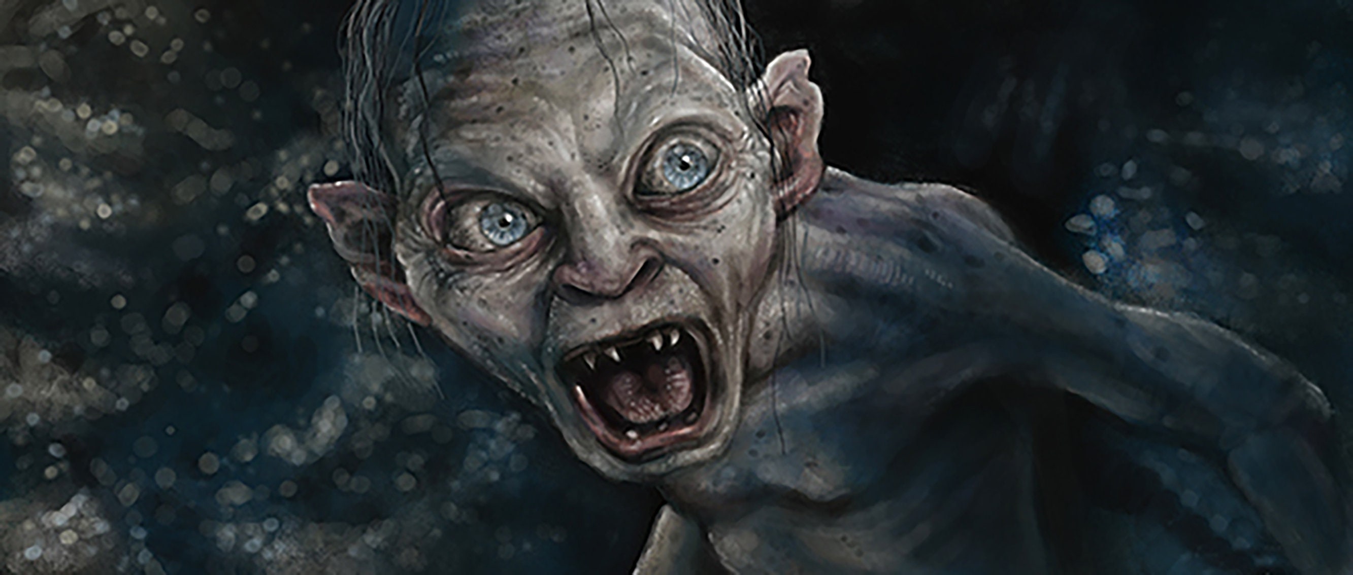 Peinture à l'huile faite main sur toile de coton à la demande, roulée étirée ou encadrée, Fantaisie - Oeuvre d'art murale de fan art portrait de malade étrange en colère