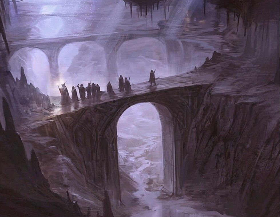 The Bridge of Khazad Dum (From The Lord of the Rings: The