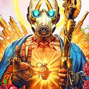 Handmade oil painting on cotton canvas on demand, rolled stretched or framed, Video Games - Borderlands poster 3 wall artwork fan art