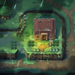 Handmade oil painting on cotton canvas on demand, rolled stretched or framed, Video Games -Zelda A Link to the Past 1 fan art wallart screen