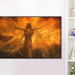 Handmade oil painting on cotton canvas on demand, rolled stretched or framed, Video Games-Elden Ring fan art 2 wall artwork portrait Malenia