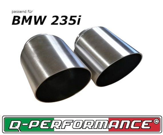 BMW 235 Endrohr Auspuffblenden Set 100mm BMW F22 F23 Auspuff - .de