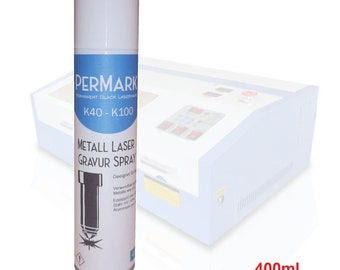 CO2 Laser Gravurspray Inhalt 400ml ab K40 Laser Lasermarkierspray Metall, Keramik K40 - K100