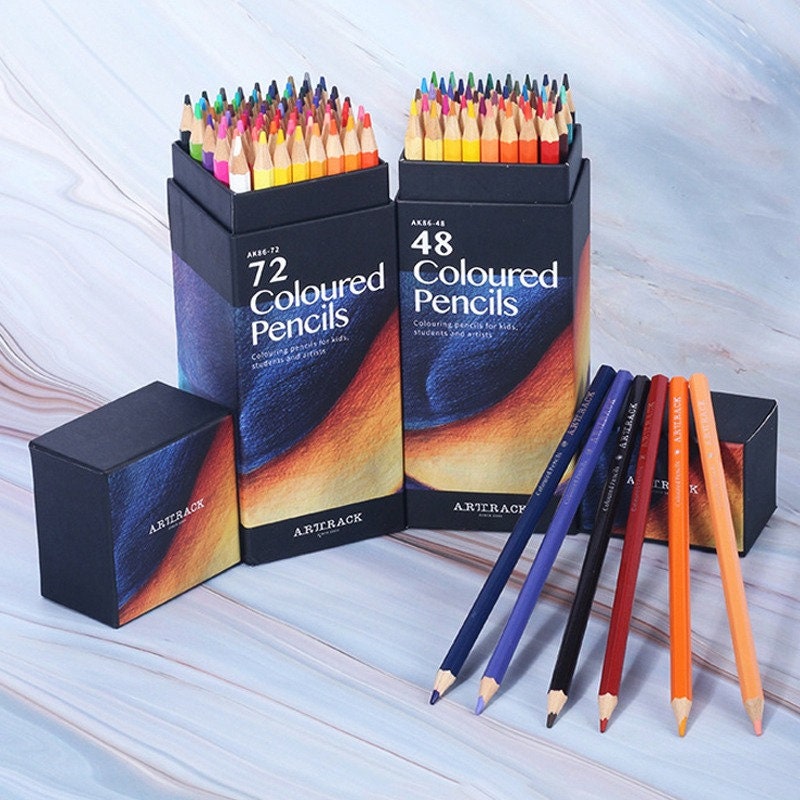 Lartique Art Supplies, 72 Piece Drawing Kit with Drawing Pencils, Drawing Supplies and Sketchbook