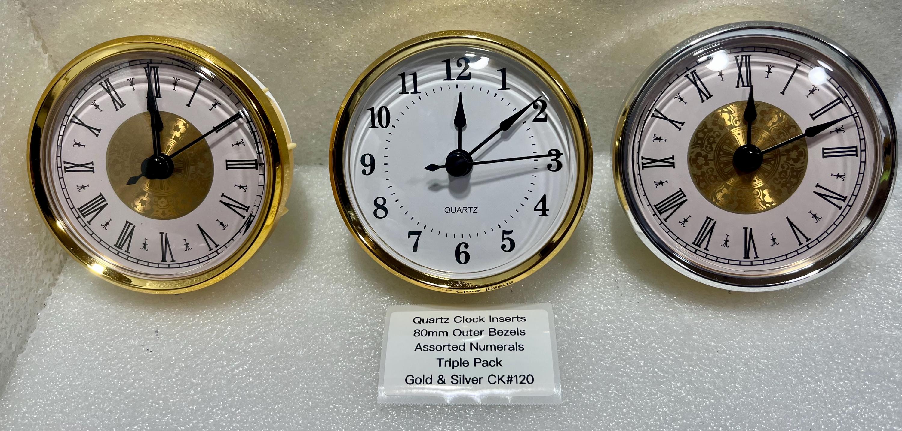 Quartz Clock Inserts (various) - Etsy UK