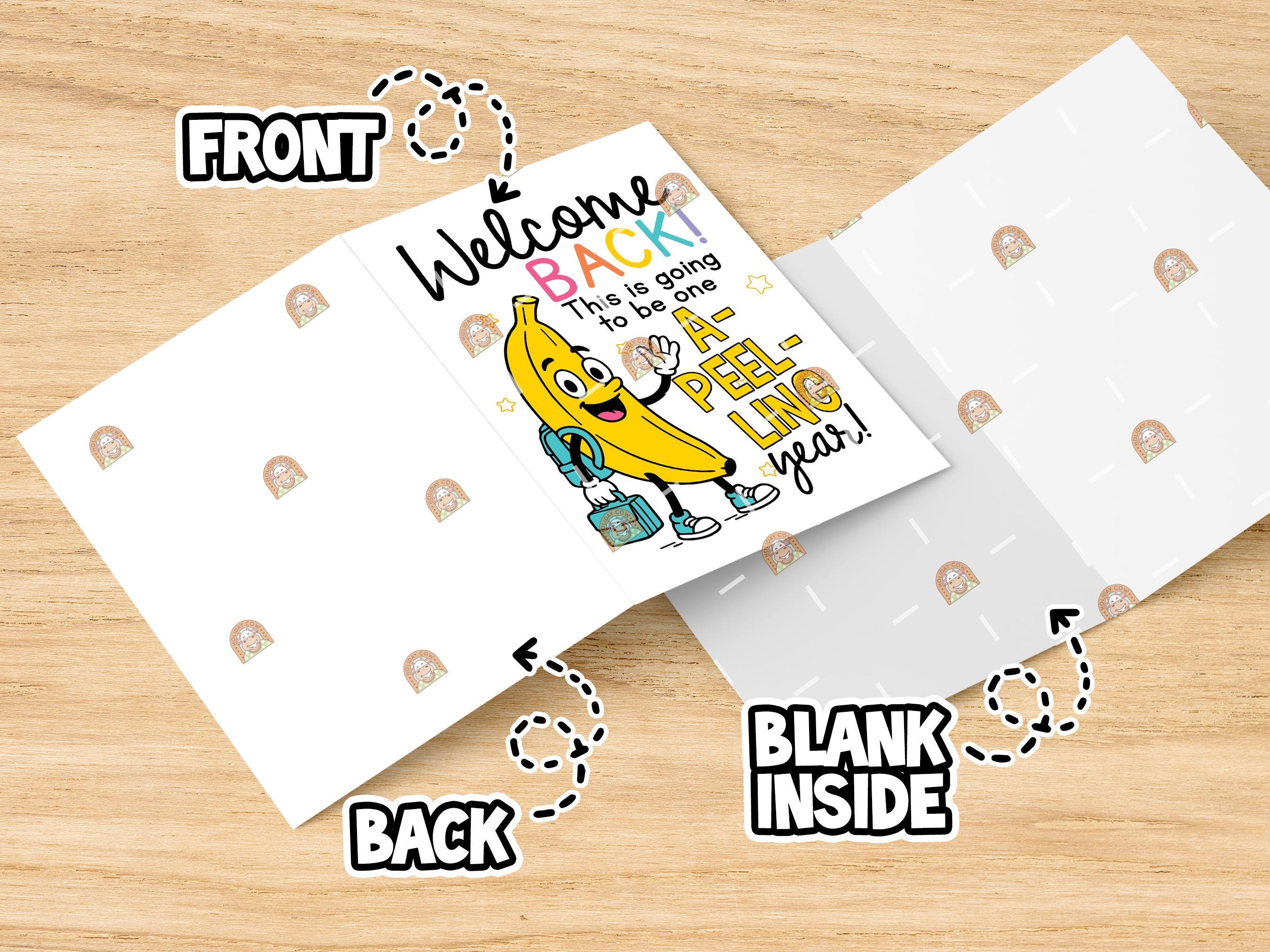 Welcome Back to School Sign, Printable First Day of School Card, Funny ...