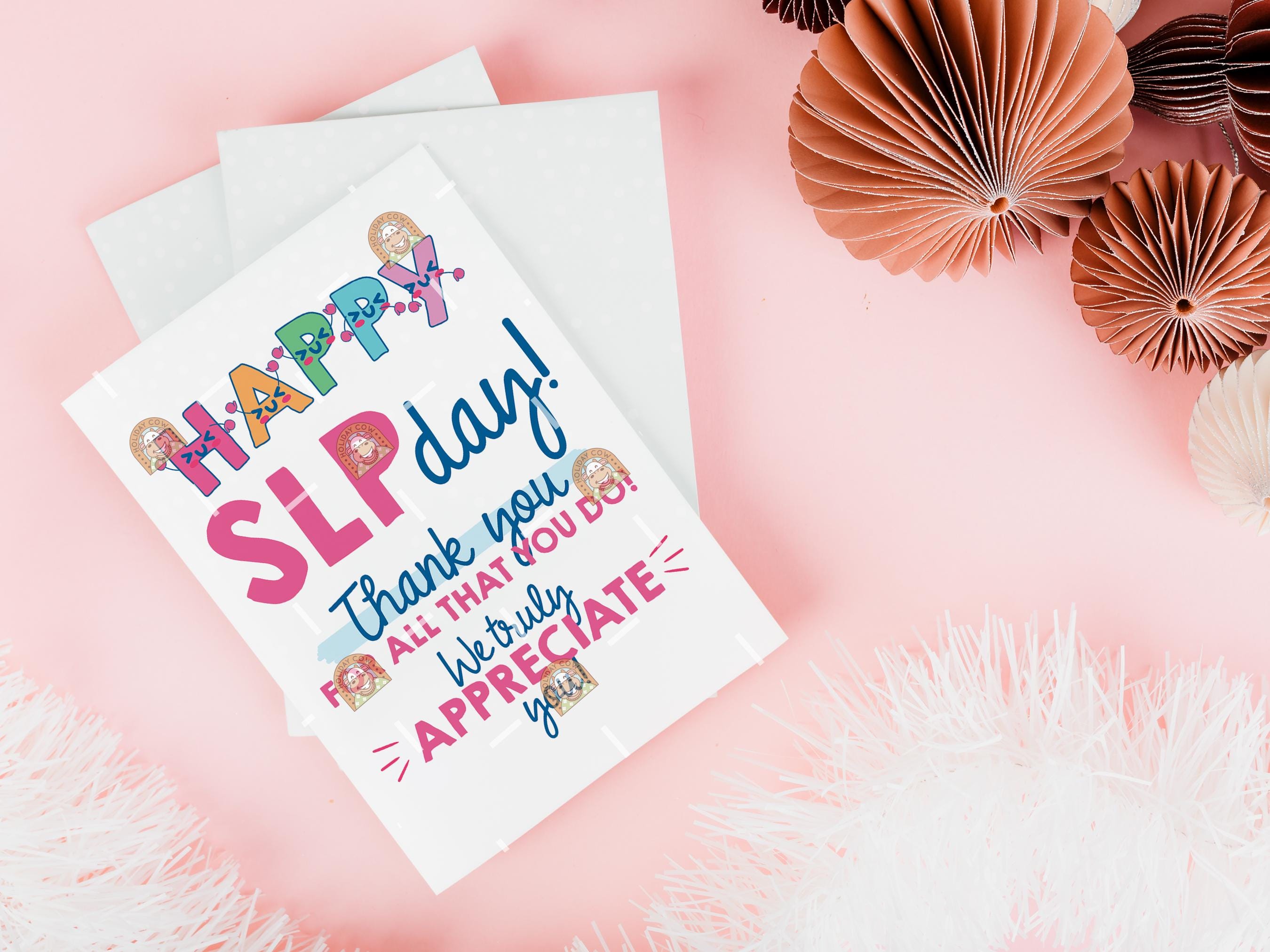 Printable SLP Day Gift, Speech Language Pathologist Day Gift for SLP ...