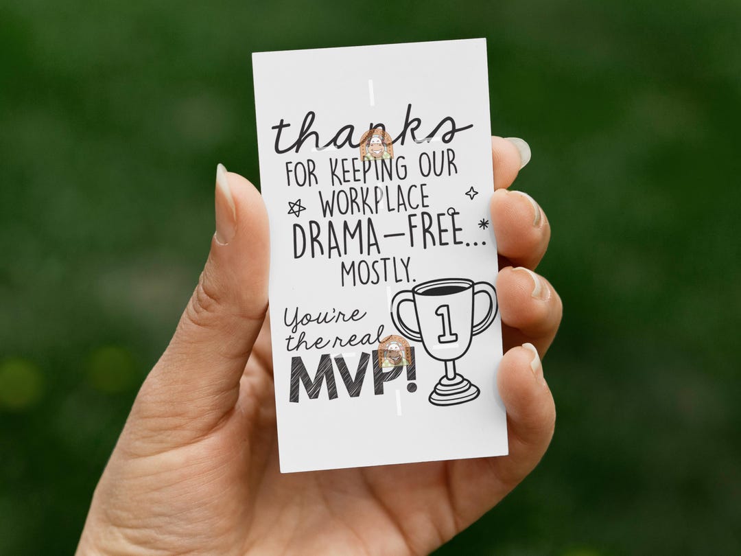 HR Professional Day Gift Tag Printable, HR Appreciation Tag, Human ...