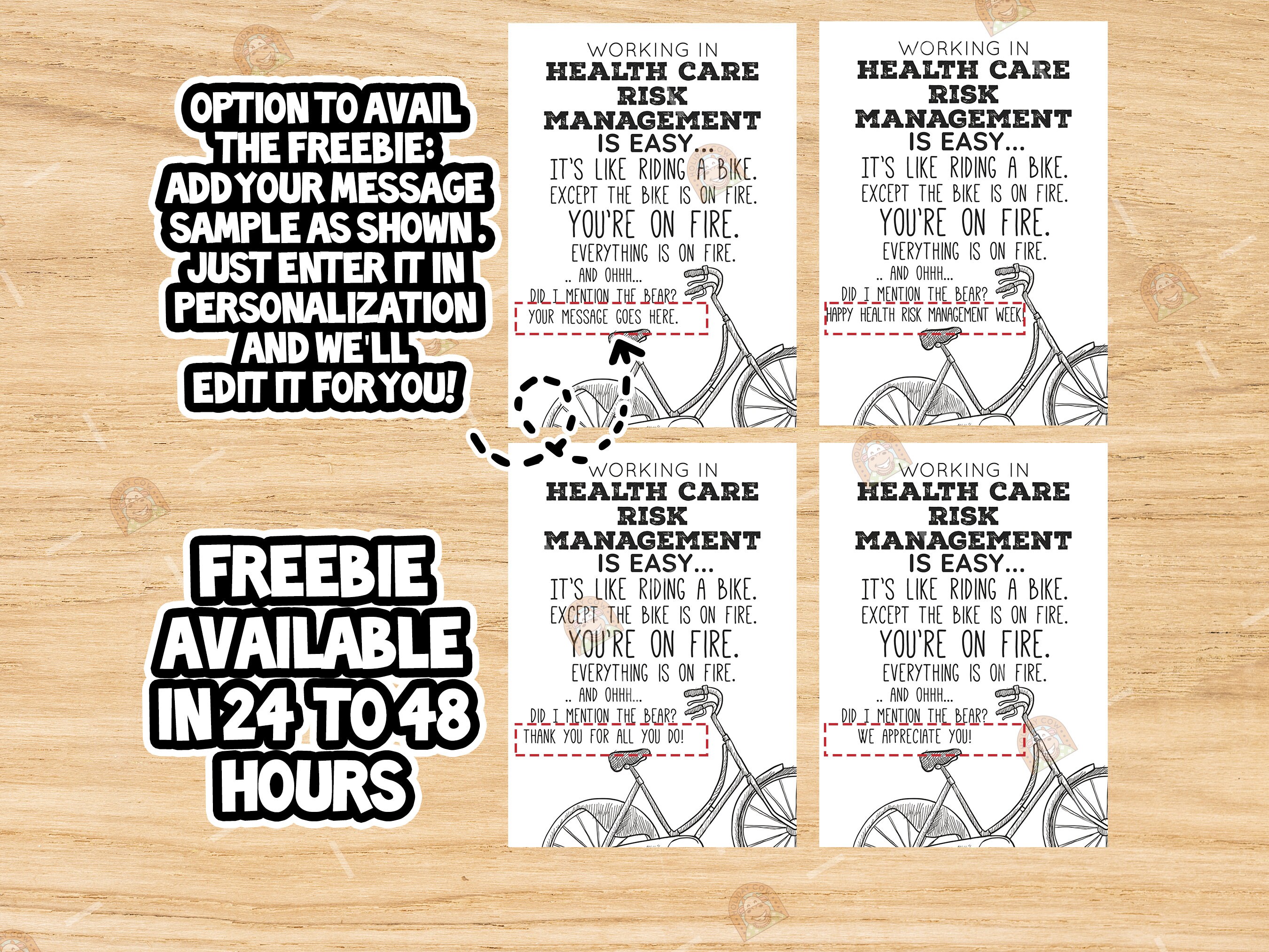 Health Care Risk Management Week Sign Printable, Healthcare Risk ...