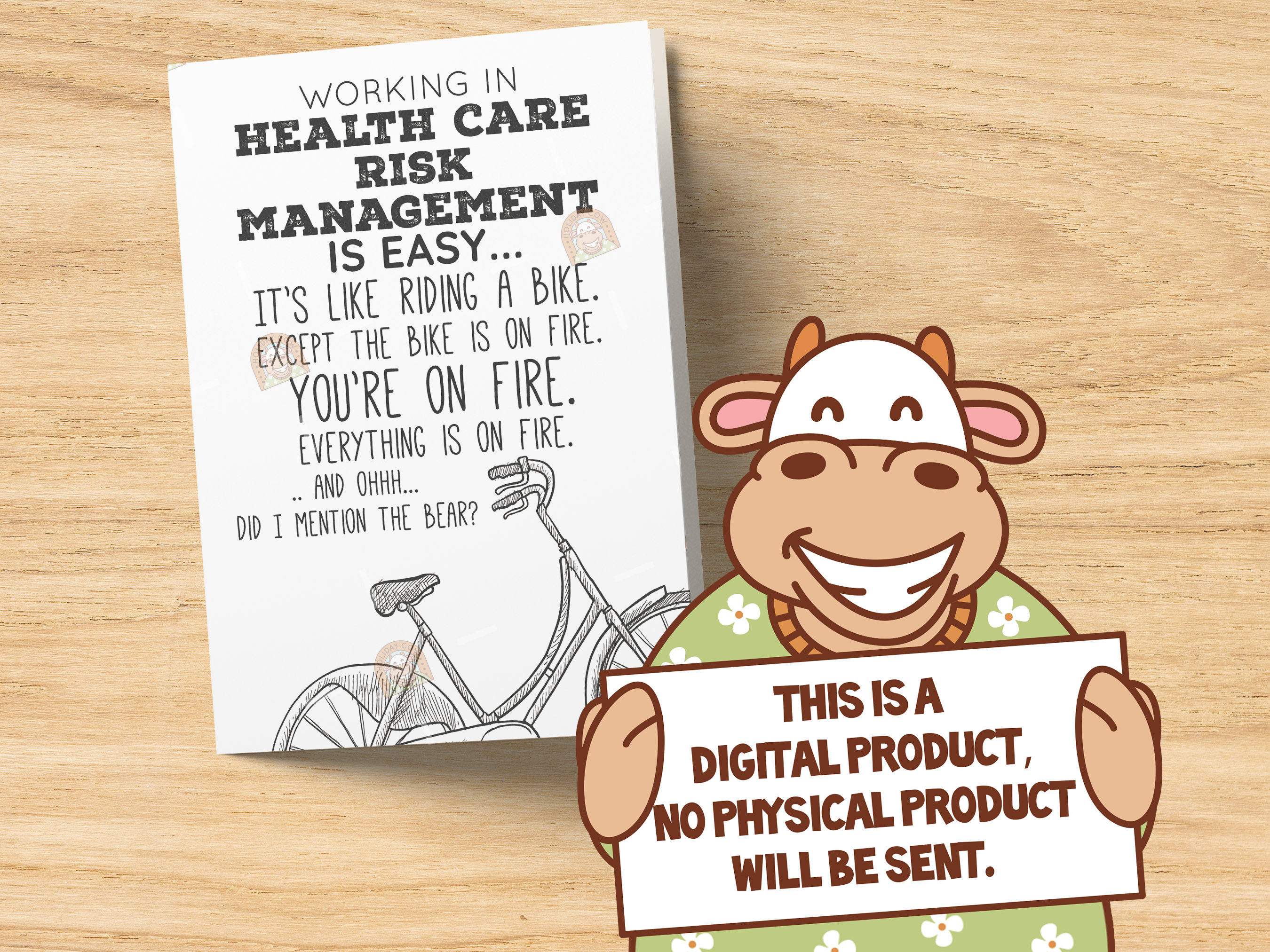 Health Care Risk Management Week Sign Printable, Healthcare Risk ...