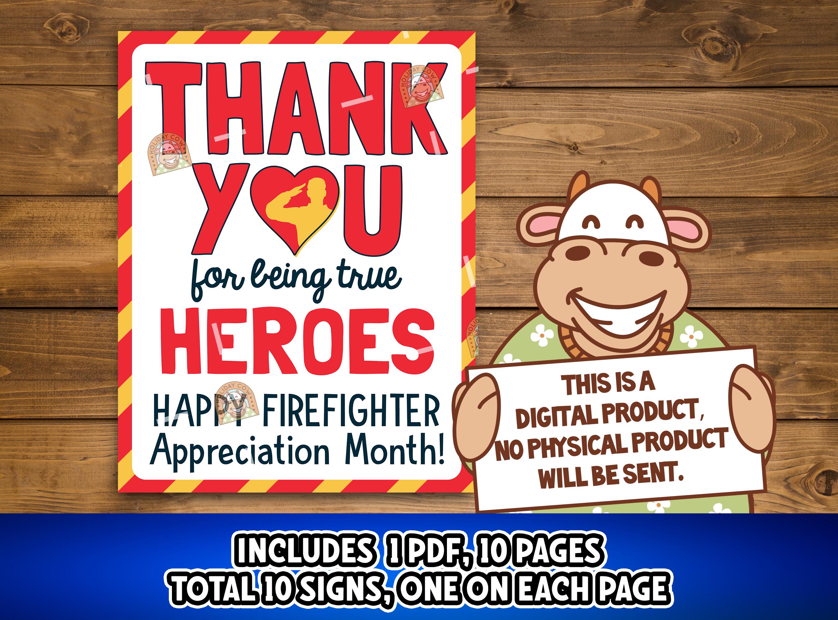 Firefighter's Prayer Desk Sign - Stainless Steel Inspirational Plaque - View #3