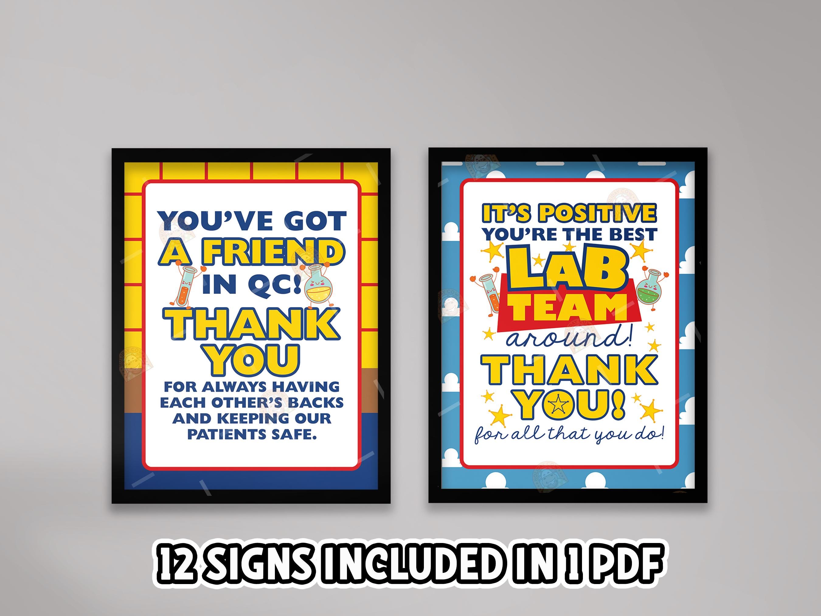 Lab Week 2026 Printable Signs, Lab Week Décor, Lab Story Theme Posters ...