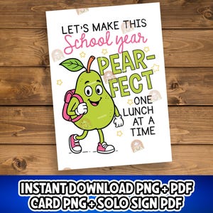 Funny Back to School Sign, Printable School Cafeteria Sign, First day of School Lunch Gift, Lunchroom Welcome Back Sign, New School Year