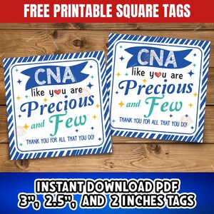 CNA Week Signs Printable Bundle, Certified Nursing Assistant Gifts, CNA ...