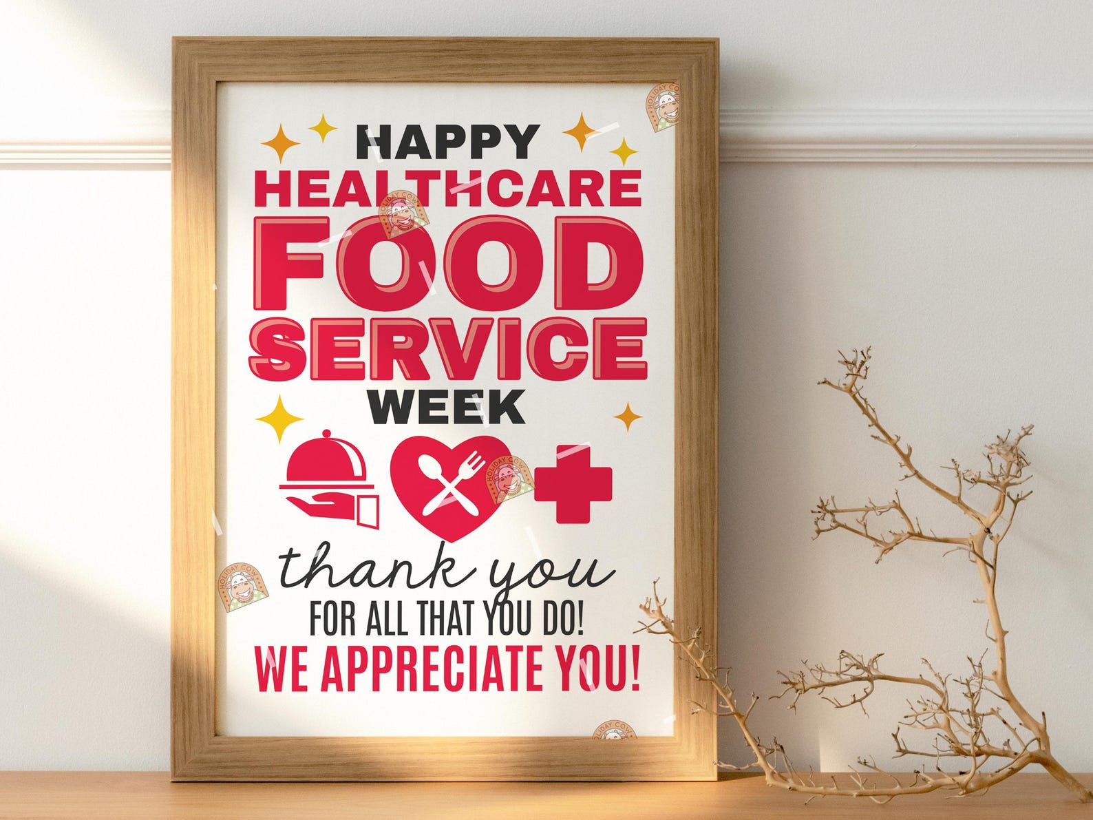 Healthcare Food Service Week Card Printable, Healthcare Food Service ...