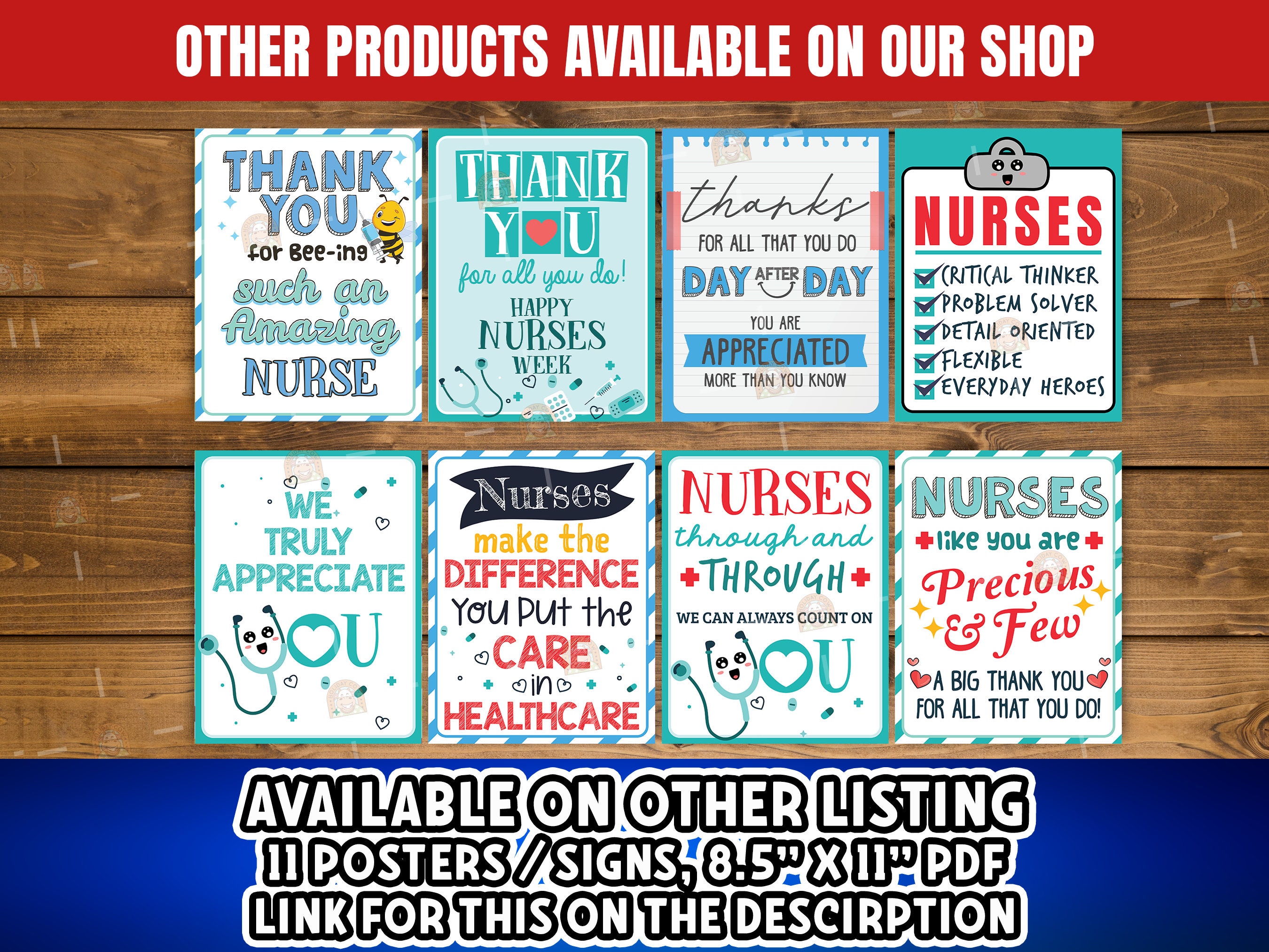 Personalized Nurses Week Sign Printable, Custom Nurses Week Poster ...