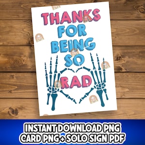 Afdrukbaar Rad Tech-cadeau, Xray Tech-cadeau, Thank You Rad Tech Card, Rad Tech Week-poster, WRD-cadeau, NRTW-bord, bedankt dat je zo Rad-bord bent