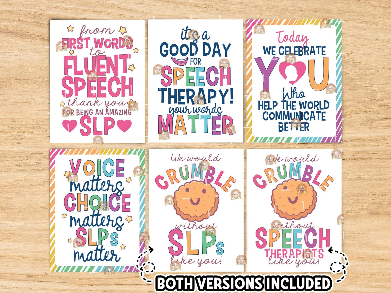 SLP Day Signs Printable, SLP Appreciation Speech Language Pathologist ...
