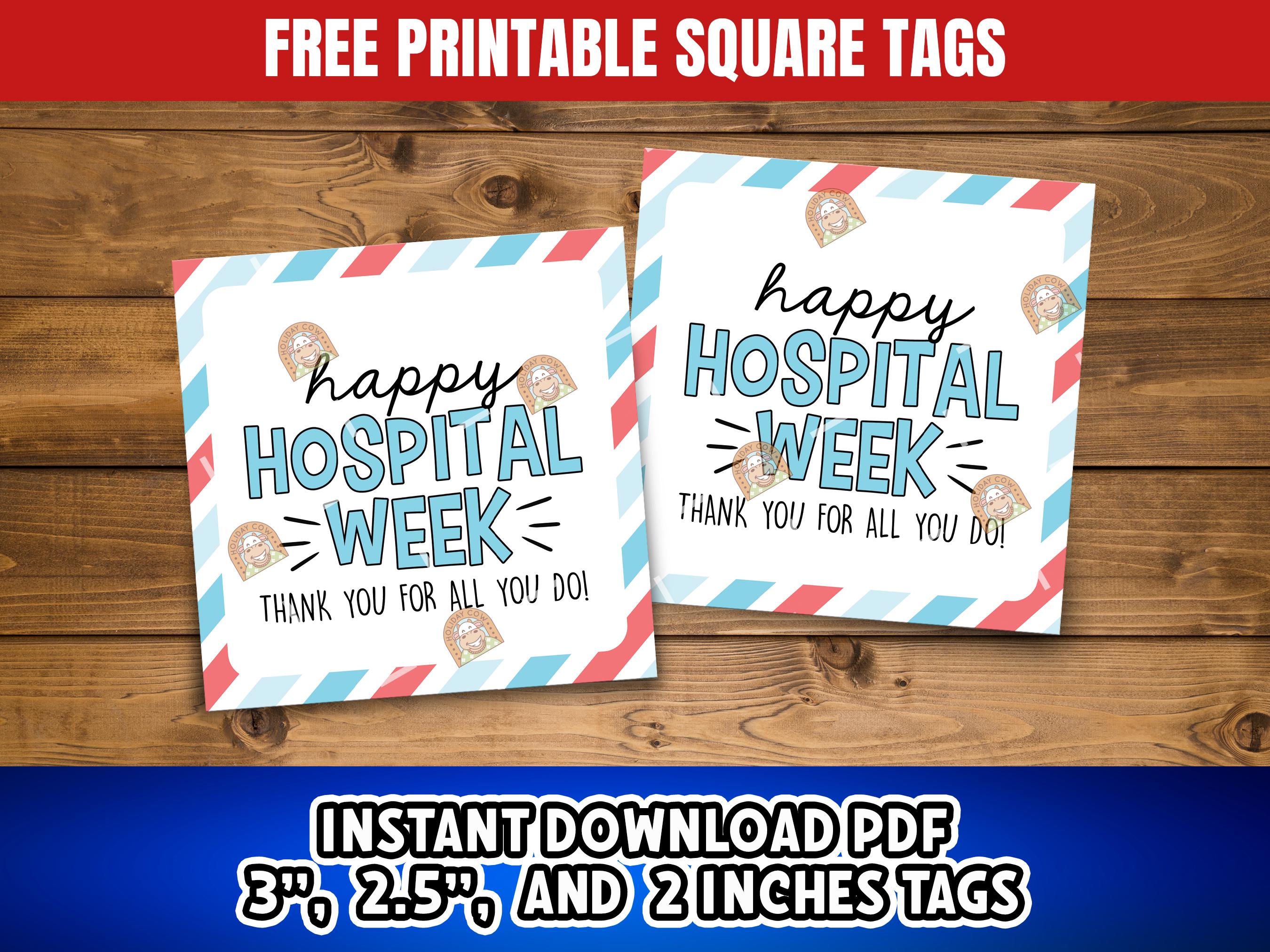 Hospital Week Signage Examples Hospital Week Signs Printable, Funny Hospital Week Decor, Hospital ...