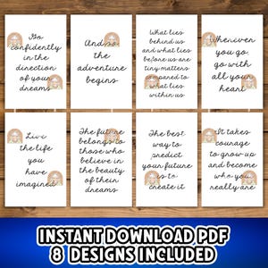 Abitur Geschenkanhänger, Graduierung Zitat druckbare Graduierung Tags, Highschool grad Favor Tag, College-Abschluss Geschenkanhänger, Congrats Graduate Geschenkkorb Tags