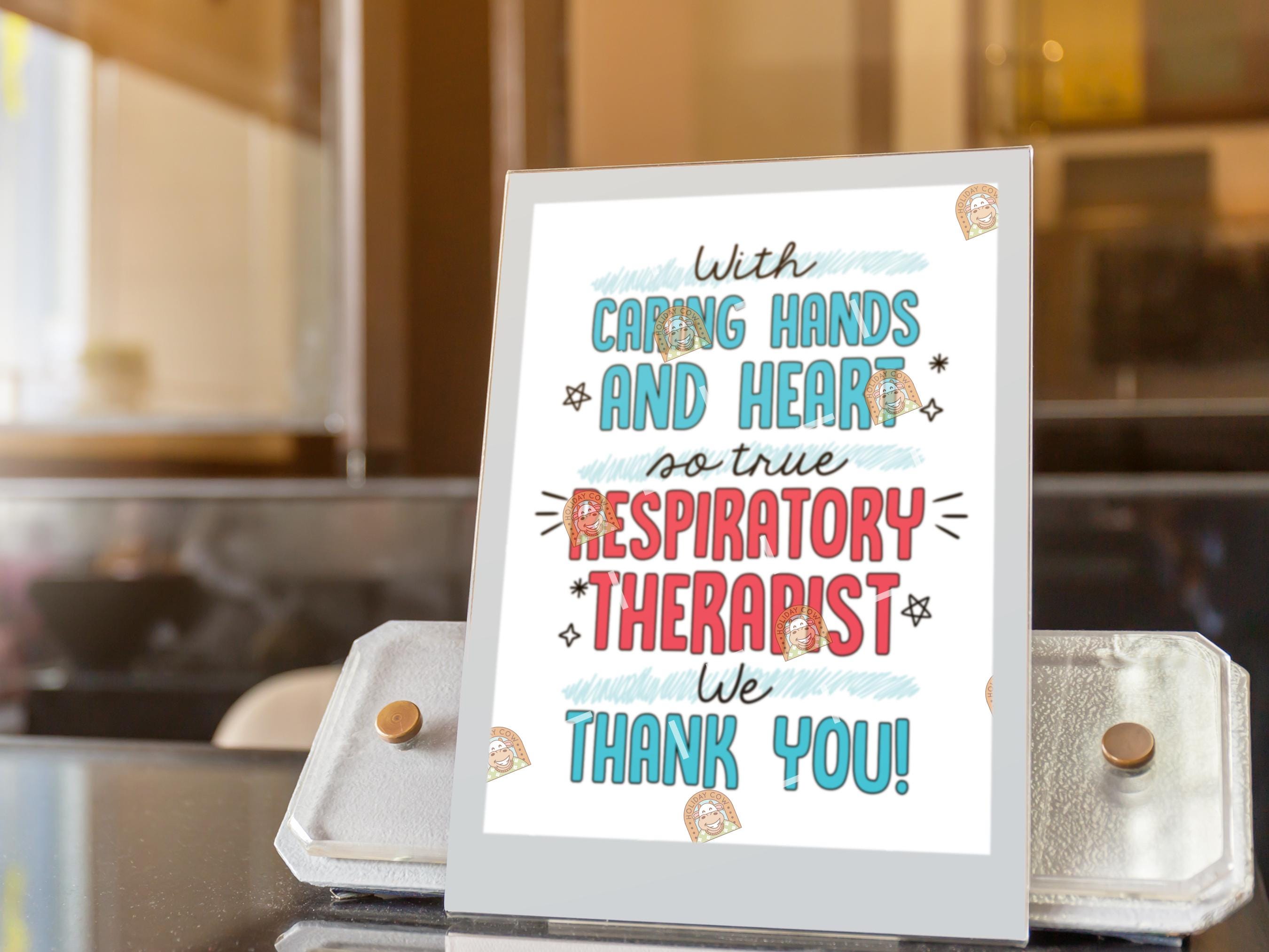 Happy Rrt Week Banner Respiratory Care Week Gift, Respiratory Therapist Thank You Signs ...