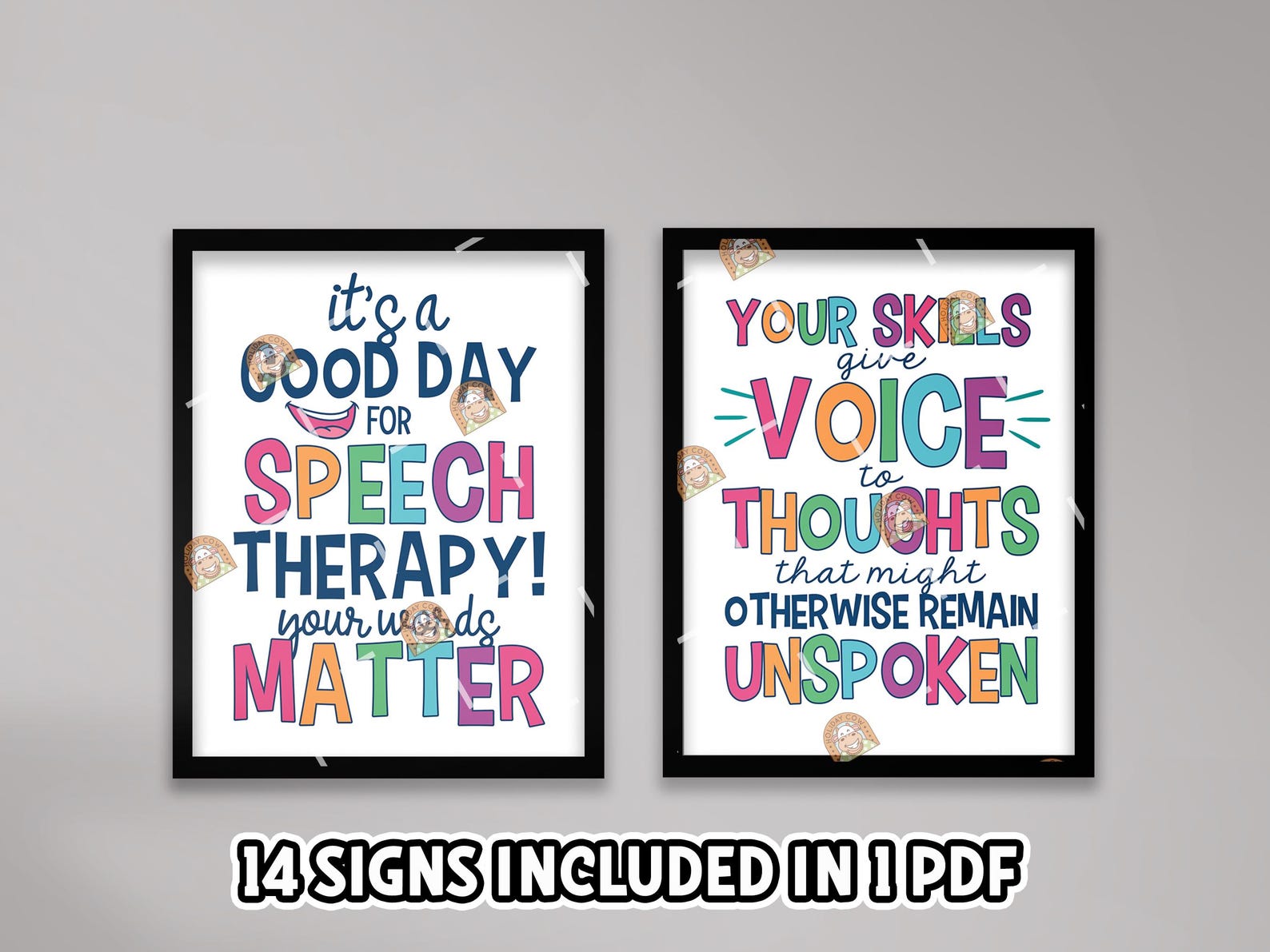 SLP Day Signs Printable, SLP Appreciation Speech Language Pathologist ...