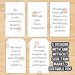 Afstuderen Tags, Grad citaat afdrukbare Grad Tags, middelbare school Grad Favor Tag, College afstuderen cadeaulabel, gefeliciteerd afgestudeerde cadeaumand Tags