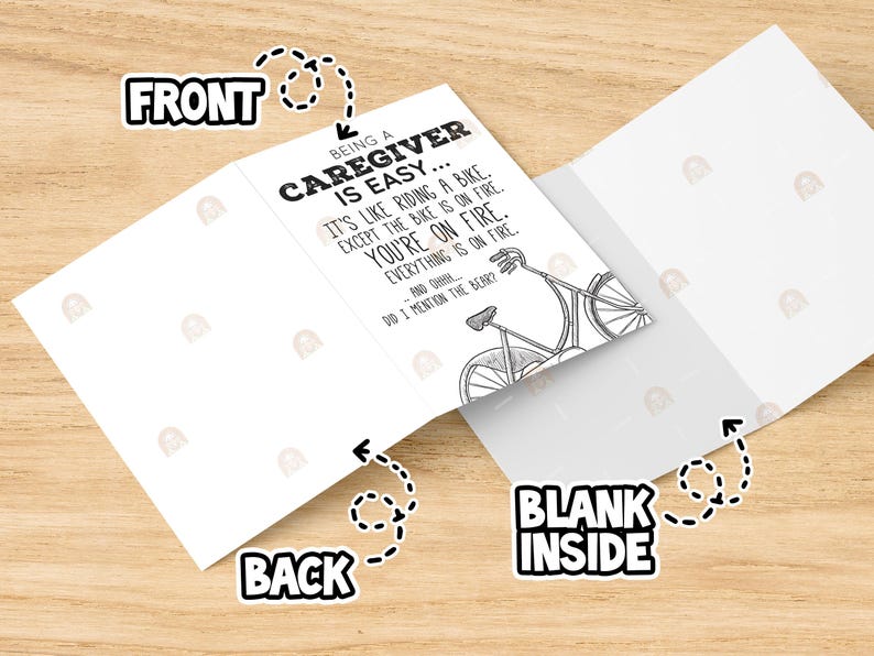 Caregiver Gift, Family Caregivers Month Card Printable, Caregiver Appreciation Month Gift for Caregiver Thank you Gift, Caregiver Sign bild 5