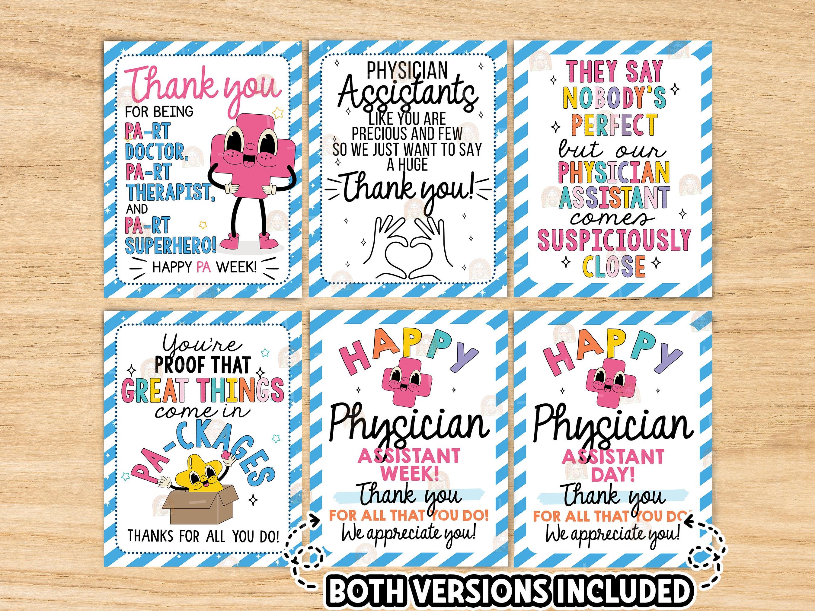 Pa Week Printable Sign Physician Assistant Week Sign Printable, Physician Assistant Day Poster ...