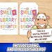 Printable Librarian Gift Tag, Librarian Tag, Librarian Day Tag for ...