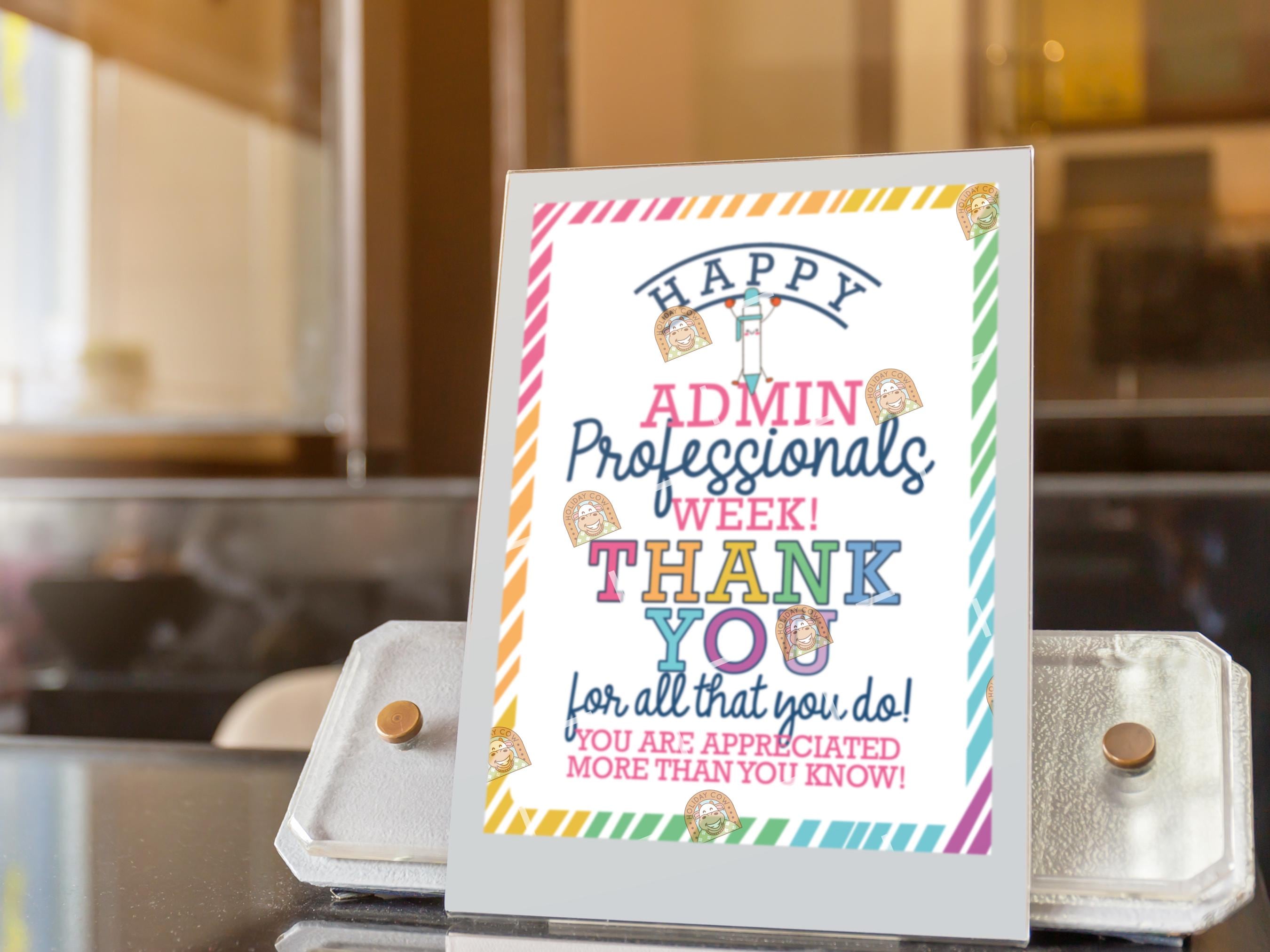 Administrative Professionals Day Signs Printable, Administrative