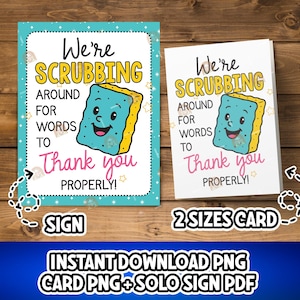 Custodian Gift Printable Custodian Day, Custodian Appreciation, Housekeeping Week Gift for Housekeeper, EVS Week Environmental Services Week