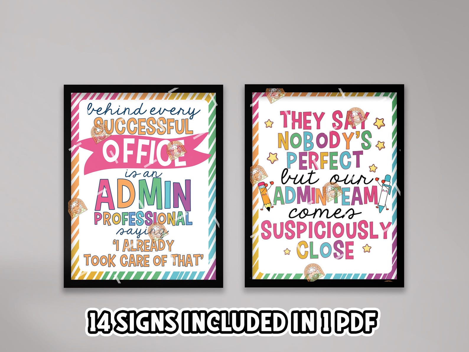 Administrative Professionals Day Signs Printable, Administrative ...