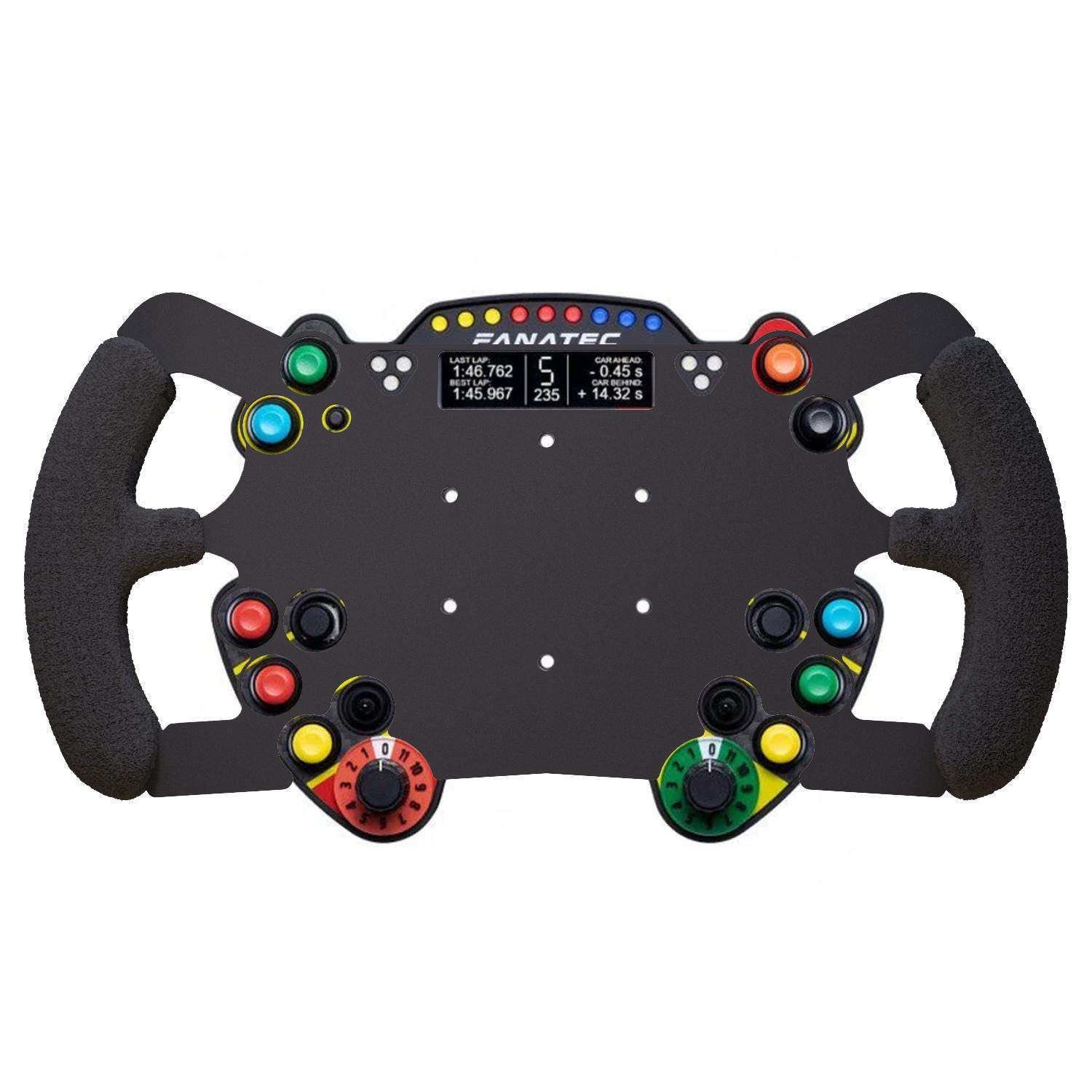 Steering wheel for Fanatec Podium Button Module Eundurance Ferrari 488 style