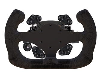 Steering wheel for fanatec universal Hub and CSL Huracan style