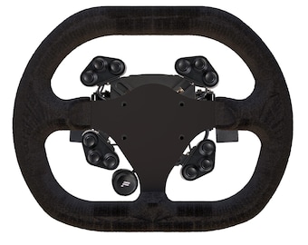 Prototype-Style Sim Racing Wheel Rim for Fanatec CSL Universal Hub – Made in Italy