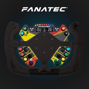 Steering Wheel for Fanatec Podium Button Module Eundurance/Clubsport HUB V1/V2 Huracan style