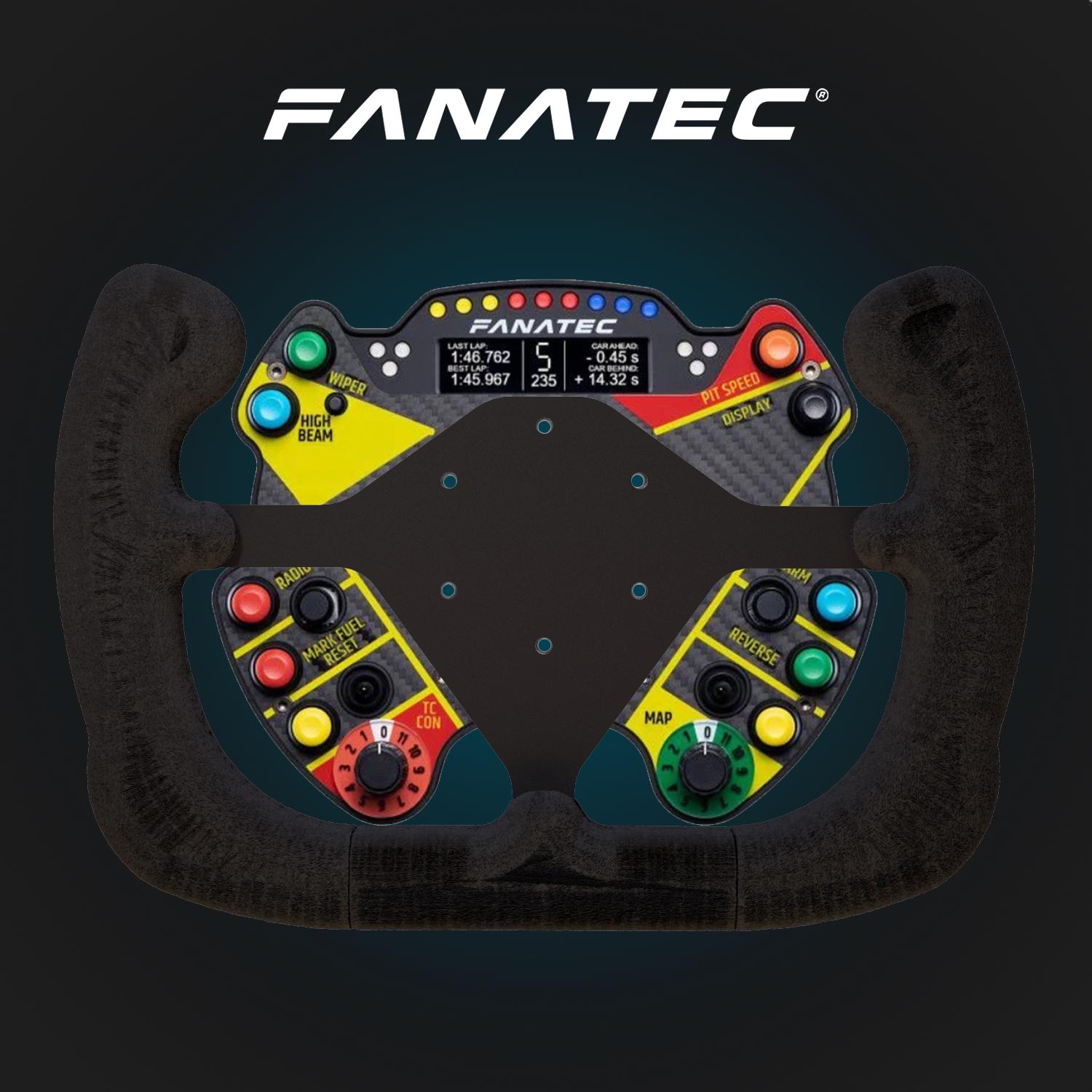 FANATEC Podium GT3 Endurance BMW ステッカー付 Podium Steering Wheel GT3 Endurance