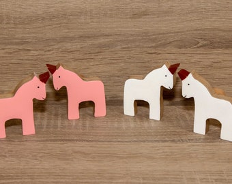 Unicorn Drawer Knob - Unicorn Drawer Pull, Childrens Drawer Knobs, Unicorn, Baby Girl Room, Wooden Unicorn. Girl Room Decoration.