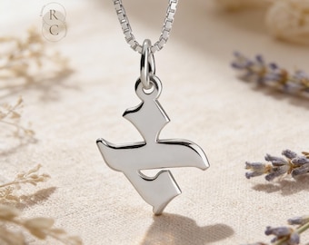 Halskette mit hebräischen Initialen aus Sterlingsilber: Personalisierte Halskette mit jüdischen Buchstaben