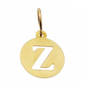 Hanger letter Z Hanger Goud Goud hanger