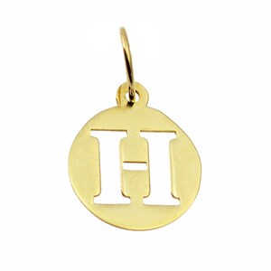 Hanger Letter H Hanger Goud Goud Hanger